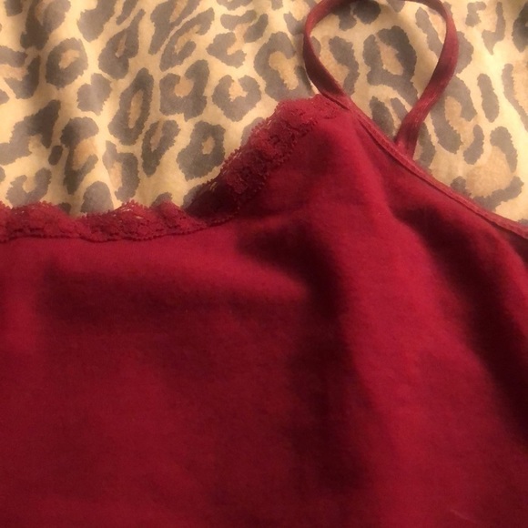 Mossimo Supply Co size XXL Maroon/ cranberry camisole - Picture 8 of 10